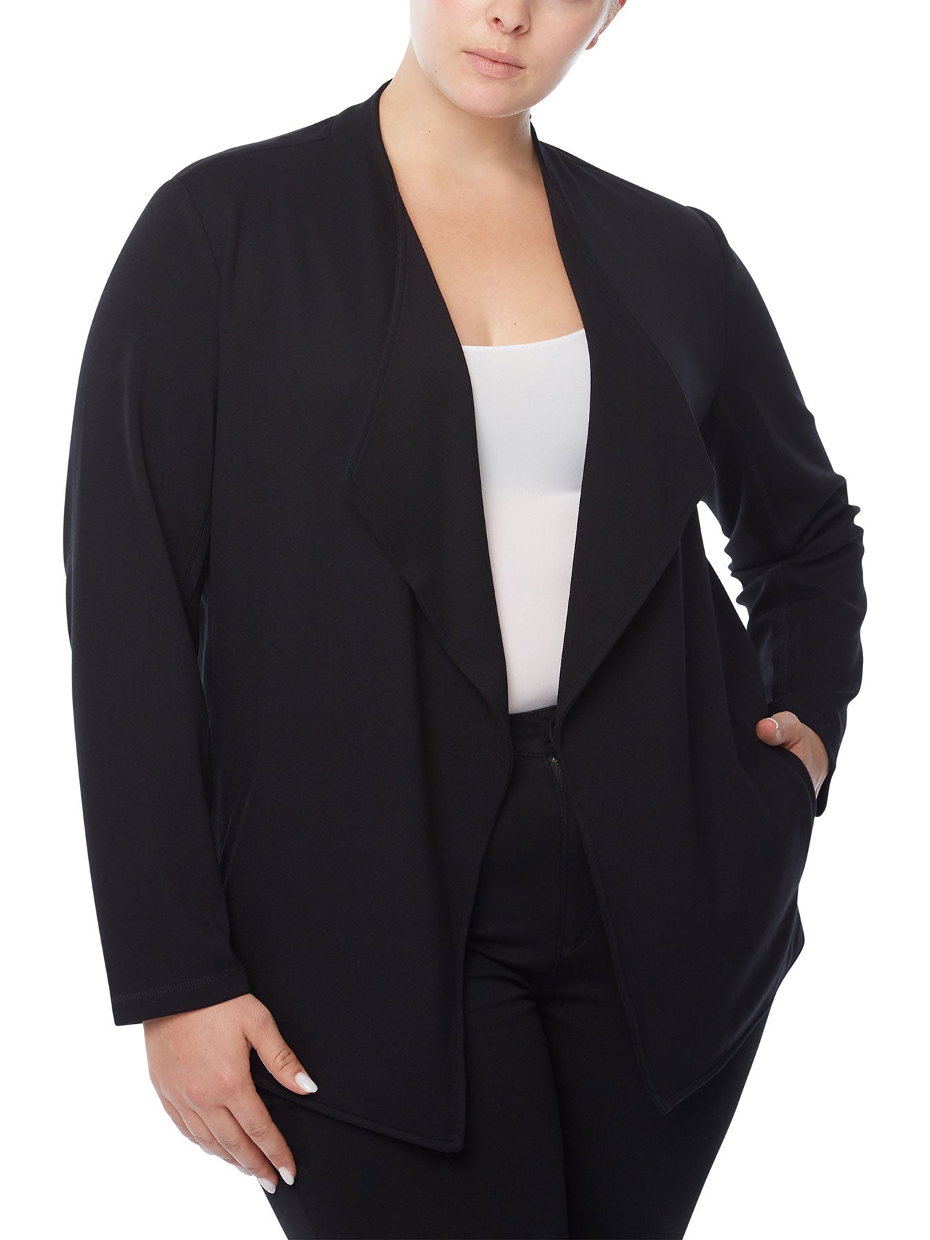 Plus Size Serenity Jacket Plus Size Knit Jacket Jones New York