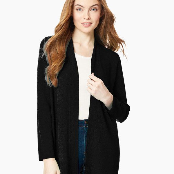 Black open clearance sweater