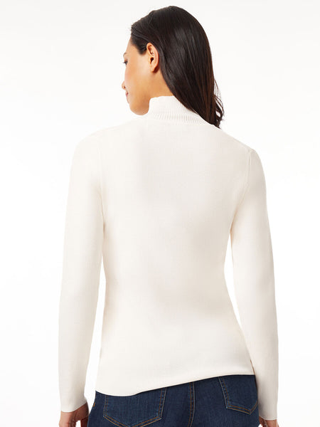 Fine knit turtleneck tunic, Contemporaine, Shop Women's Turtlenecks and  Mock Necks