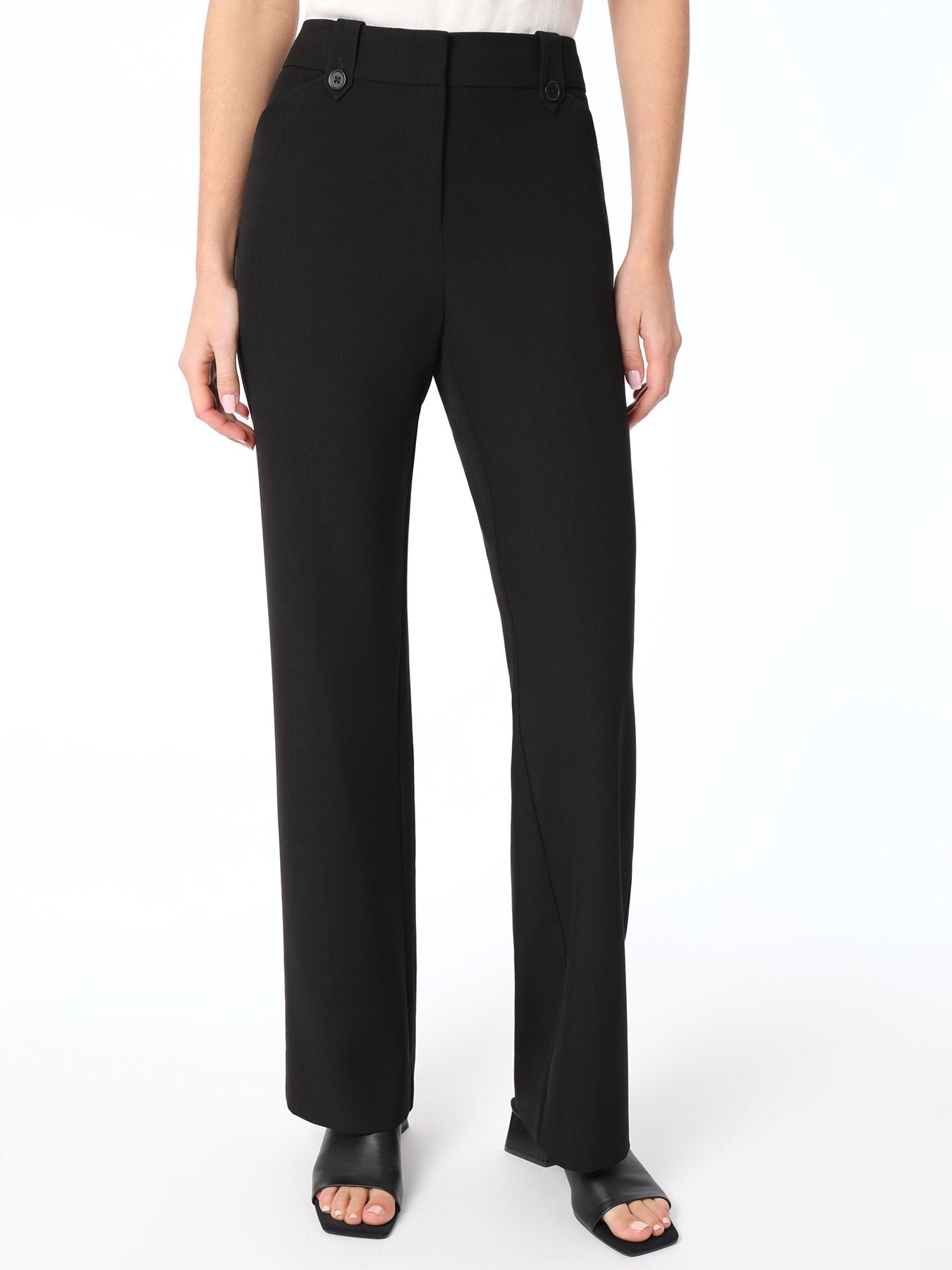 Anne klein shops black dress pants