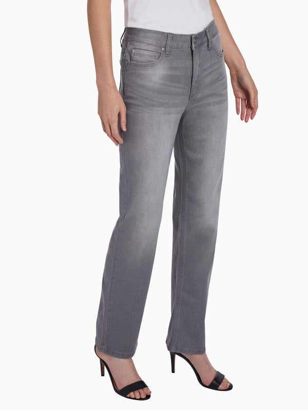 Lexington Jeans - Grey Straight Leg Jeans | Jones New York